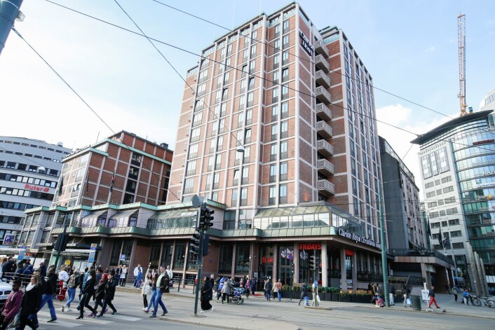 Slik så gamle Royal Christiania hotell ut. Foto: Terje Pedersen / NTB scanpix Slik så gamle Royal Christiania hotell ut. Foto: Terje Pedersen / NTB scanpix