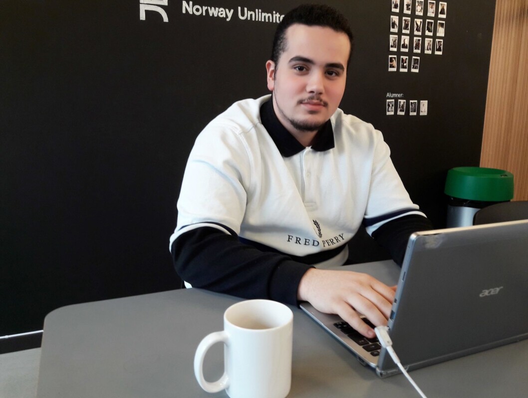 Qais Nqeiti og resten av gjengen i Jalla Miljø kommer fra Grünerløkka og er stolte av det. Foto: Anders Høilund Qais Nqeiti og resten av gjengen i Jalla Miljø kommer fra Grünerløkka og er stolte av det. Foto: Anders Høilund