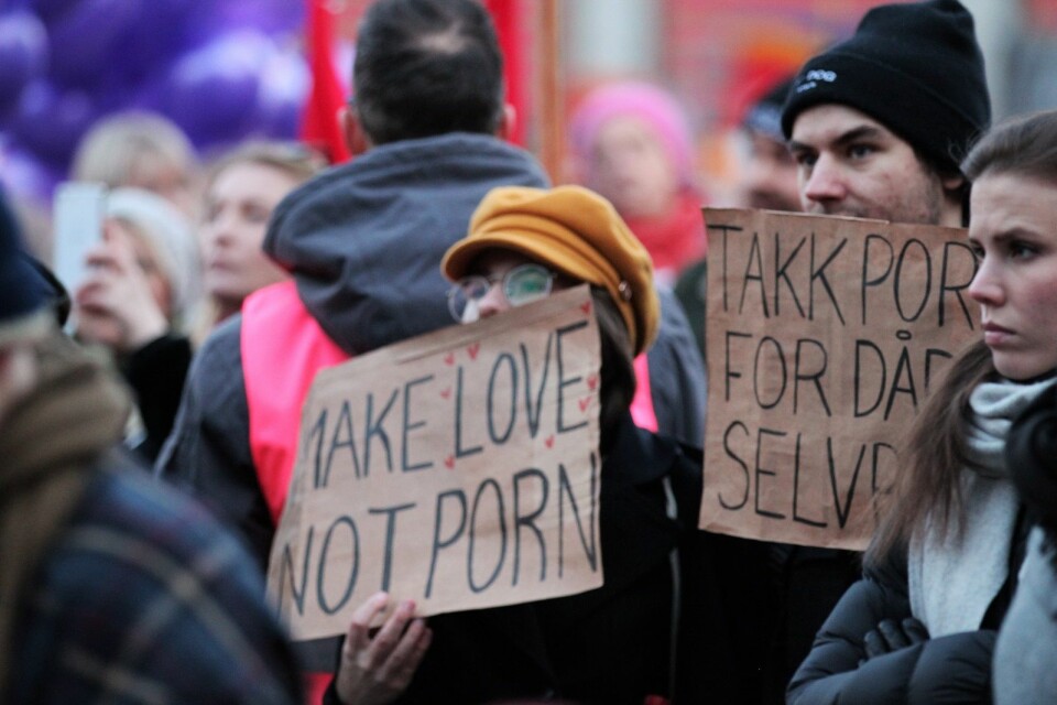 Make love not porn. Foto: André Kjernsli