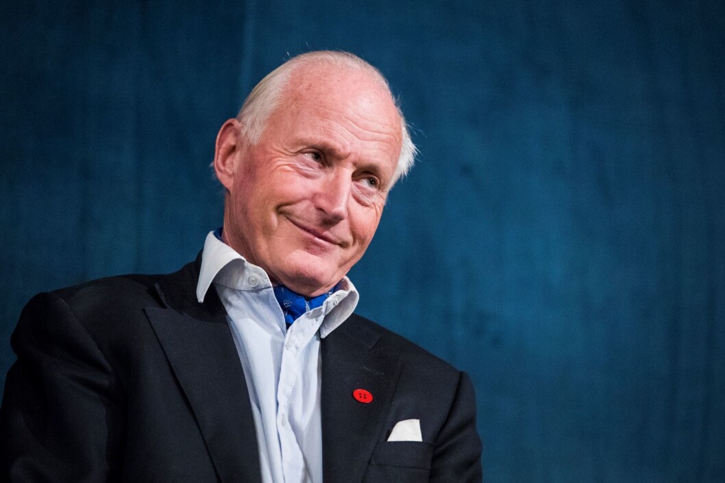 En millinon kroner får Oslo Høyre av Christian RIngnes. Foto: Håkon Mosvold Larsen / NTB scanpix En millinon kroner får Oslo Høyre av Christian RIngnes. Foto: Håkon Mosvold Larsen / NTB scanpix