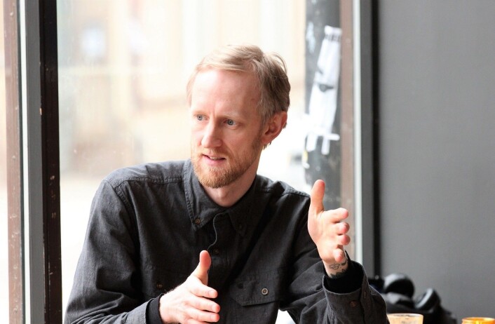 — Vi blir glade når folk kommer innom og pusser opp en gammel sykkel. Og vi blir enda gladere når folk tar godt vare på syklene sine, sier Oslovelos daglige leder Steffen Skau-Linnert. Foto: André Kjernsli — Vi blir glade når folk kommer innom og pusser opp en gammel sykkel. Og vi blir enda gladere når folk tar godt vare på syklene sine, sier Oslovelos daglige leder Steffen Skau-Linnert. Foto: André Kjernsli