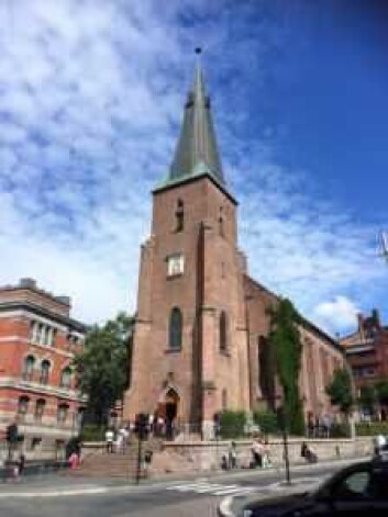 Katolske Sankt Olav domkirke ligger i Akersveien. Her holdes messer på utallige språk. Foto: Kjersti Opstad Katolske Sankt Olav domkirke ligger i Akersveien. Her holdes messer på utallige språk. Foto: Kjersti Opstad