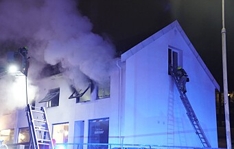 Kraftig brann i leilighet på Nordstrand slukket. En sendt til sykehus