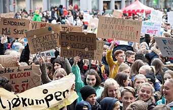 Natur og Ungdom håper på 15 000 under elevstreiken i Oslo