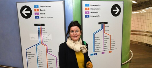 Reisende på Helsfyr T-bane kan glede seg over en ny og fargerik stasjon