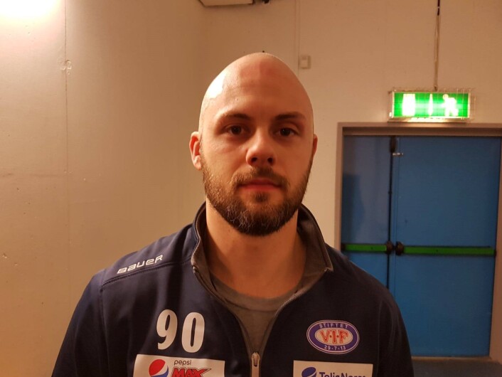 VIF hockeys Daniel Sørvik er revansjelysten foran neste kamp mot Asker. Foto: André Kjernsli VIF hockeys Daniel Sørvik er revansjelysten foran neste kamp mot Asker. Foto: André Kjernsli
