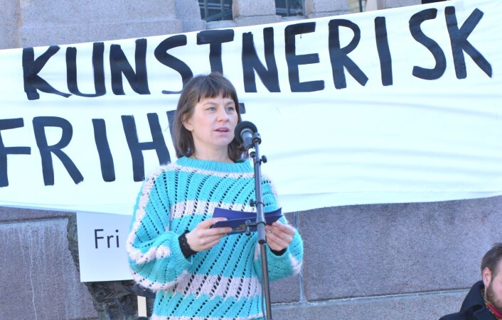 � Vi ønsker å gå foran og legge til rette for at det finnes steder hvor også kunst, som kanskje kan oppfattes som kontroversiell, kan bli satt opp, sier Oslos kulturbyråd Rina Mariann Hansen (Ap). Foto: Christian Boger � Vi ønsker å gå foran og legge til rette for at det finnes steder hvor også kunst, som kanskje kan oppfattes som kontroversiell, kan bli satt opp, sier Oslos kulturbyråd Rina Mariann Hansen (Ap). Foto: Christian Boger