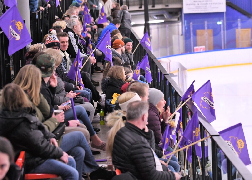 Neste sesong kan Grüner-fansen se fram til Getliga-hockey i Grüner ishall på Dælenenga. Foto: Christian Boger Neste sesong kan Grüner-fansen se fram til Getliga-hockey i Grüner ishall på Dælenenga. Foto: Christian Boger