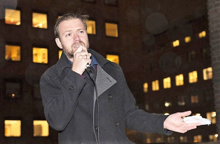 � Først og fremst jobbes det med å finne en løsning for å ikke legge trikken til Skovveien, sier Aps miljø- og samferdselspolitiske talsperson i bystyret, Andreas Halse. Foto: Morten Laueng Jørgensen � Først og fremst jobbes det med å finne en løsning for å ikke legge trikken til Skovveien, sier Aps miljø- og samferdselspolitiske talsperson i bystyret, Andreas Halse. Foto: Morten Laueng Jørgensen