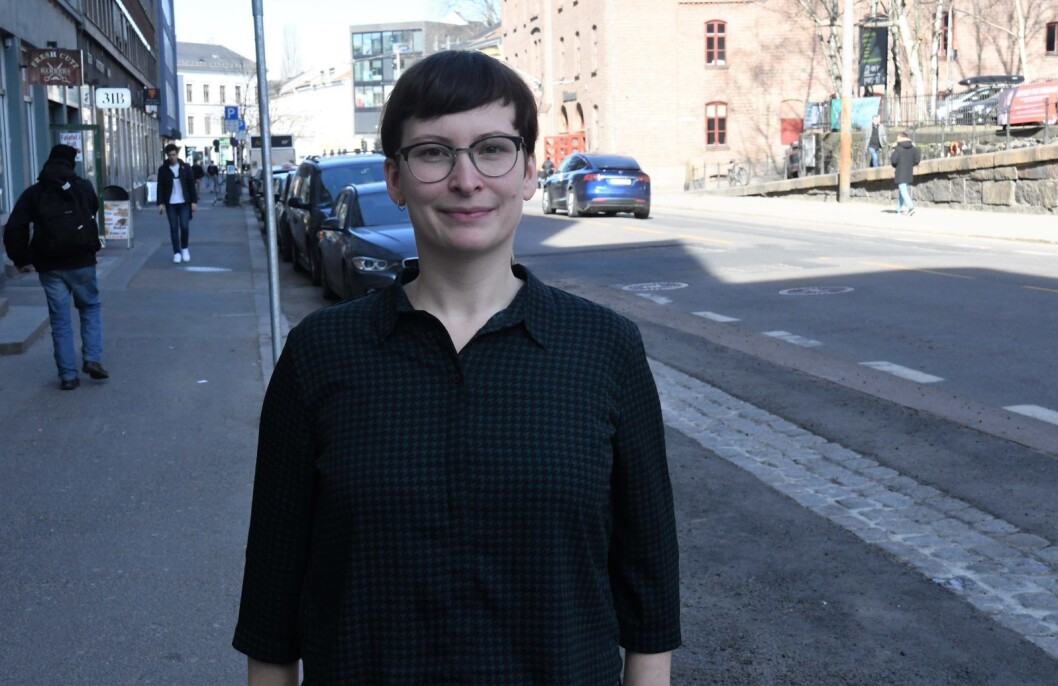 Katja Ma Bratseth fra boligenheten i bydel Gamle Oslo og hennes kolleger har oppdaget store mørke sider ved det private markedet for utlån av boliger på Grønland. Foto: Christian Boger Katja Ma Bratseth fra boligenheten i bydel Gamle Oslo og hennes kolleger har oppdaget store mørke sider ved det private markedet for utlån av boliger på Grønland. Foto: Christian Boger