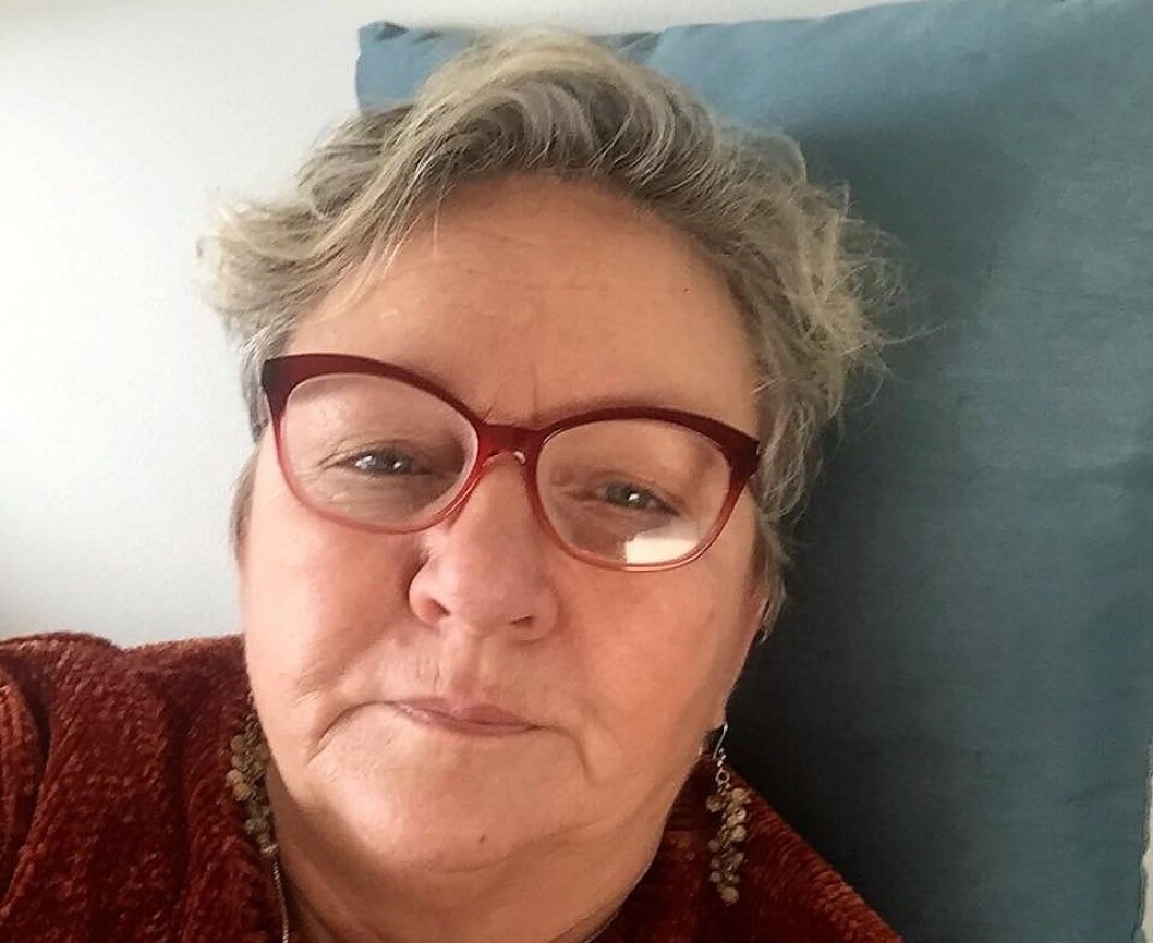 – Det som var mest skremmende var hvor sinna han var, forteller Randi Tevik etter påkjørselen. Foto: Privat – Det som var mest skremmende var hvor sinna han var, forteller Randi Tevik etter påkjørselen. Foto: Privat
