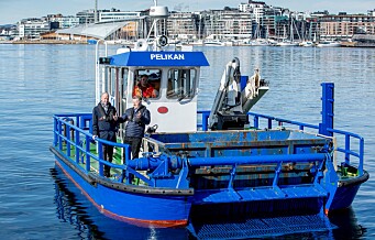 Oslo Havn bygger elektrisk miljøbåt som skal plukke søppel i havna