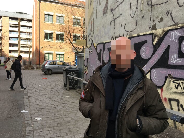 Familien har valgt å bo på Grønland, siden barna gikk i barnehage der. Men å bo der er ikke noe billigere enn ellers i byen. Foto: Vegard Velle Familien har valgt å bo på Grønland, siden barna gikk i barnehage der. Men å bo der er ikke noe billigere enn ellers i byen. Foto: Vegard Velle