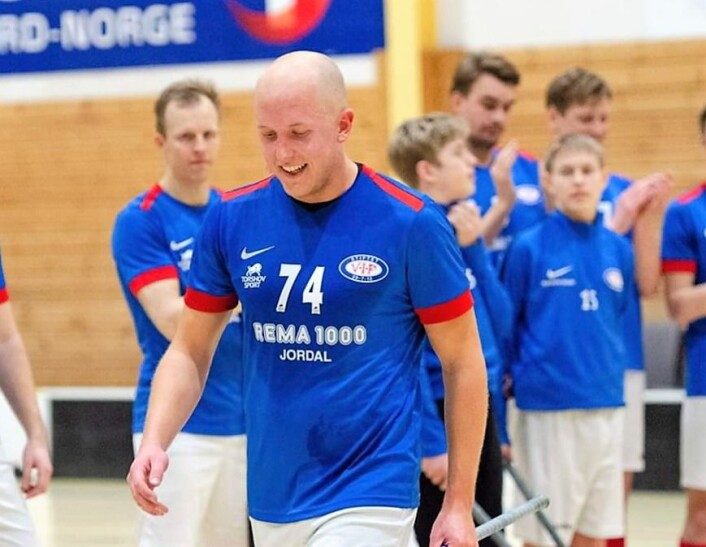 Mats Løkken var en av de store bidragsyterne til Vålerenga innebandys opprykkssesong. Etter jul stod han i snitt for 3,9 poeng per kamp. Foto: Vålerenga innebandy Mats Løkken var en av de store bidragsyterne til Vålerenga innebandys opprykkssesong. Etter jul stod han i snitt for 3,9 poeng per kamp. Foto: Vålerenga innebandy