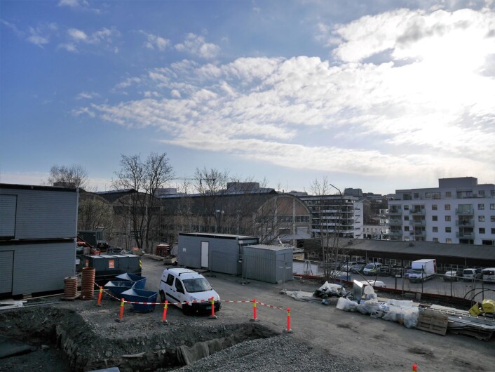 Det er langt mellom parkdragene som skulle opparbeides i Ensjøbyen. Foto: Maria Kjellesvik Det er langt mellom parkdragene som skulle opparbeides i Ensjøbyen. Foto: Maria Kjellesvik