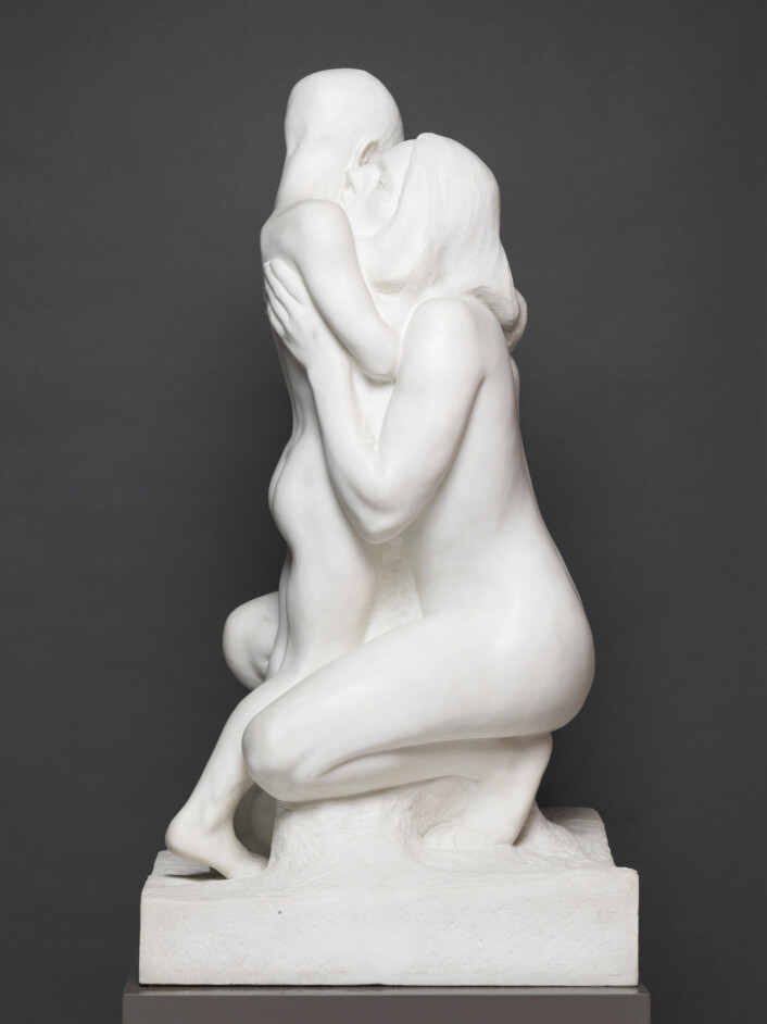 Vigelands skulptur "Mor og barn", laget før 1900. Foto: Vigeland-museet Vigelands skulptur "Mor og barn", laget før 1900. Foto: Vigeland-museet