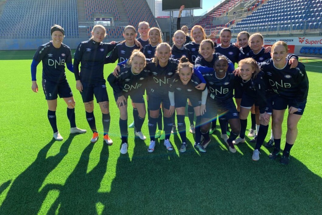 Vålerengas damelag har fått en knallstart på sesongen, og står med ni poeng av ni mulige etter tre kamper. Foto: Vålerenga fotball Vålerengas damelag har fått en knallstart på sesongen, og står med ni poeng av ni mulige etter tre kamper. Foto: Vålerenga fotball