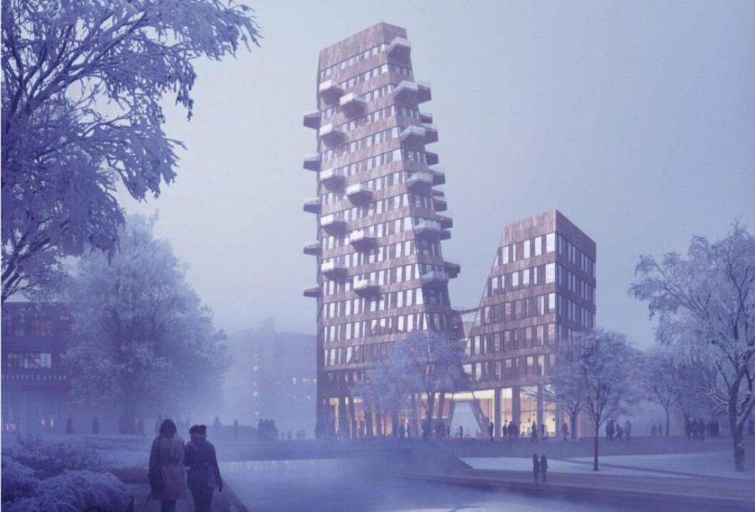 Avantor eier store bygg og tomter i Nydalen. Denne tegningen illustrerer hvordan Gullaug torg kan bli seende ut i fremtiden. Illustrasjon: Avantor / Snøhetta Avantor eier store bygg og tomter i Nydalen. Denne tegningen illustrerer hvordan Gullaug torg kan bli seende ut i fremtiden. Illustrasjon: Avantor / Snøhetta