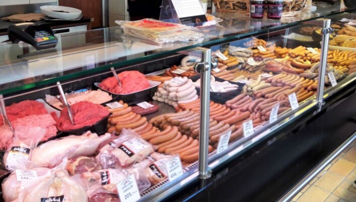 Butikken er berømt i hele Oslo for sine gode, hjemmelagde pølser. Foto: Anders Høilund Butikken er berømt i hele Oslo for sine gode, hjemmelagde pølser. Foto: Anders Høilund