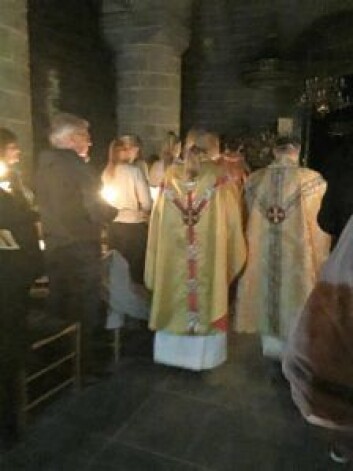 Påskemesse i Gamle Aker kirke i 2018. Foto: Kjersti Opstad Påskemesse i Gamle Aker kirke i 2018. Foto: Kjersti Opstad