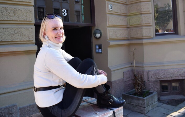 � Vi ønsket å bo i en autentisk frognerleilighet. Et hjem med sjel. Men straks ble vi redde for at boliginvesteringen var et dårlig kjøp, forteller Marit Bakke. Foto: Lars Erik Haugen / Murbyen i Oslo � Vi ønsket å bo i en autentisk frognerleilighet. Et hjem med sjel. Men straks ble vi redde for at boliginvesteringen var et dårlig kjøp, forteller Marit Bakke. Foto: Lars Erik Haugen / Murbyen i Oslo