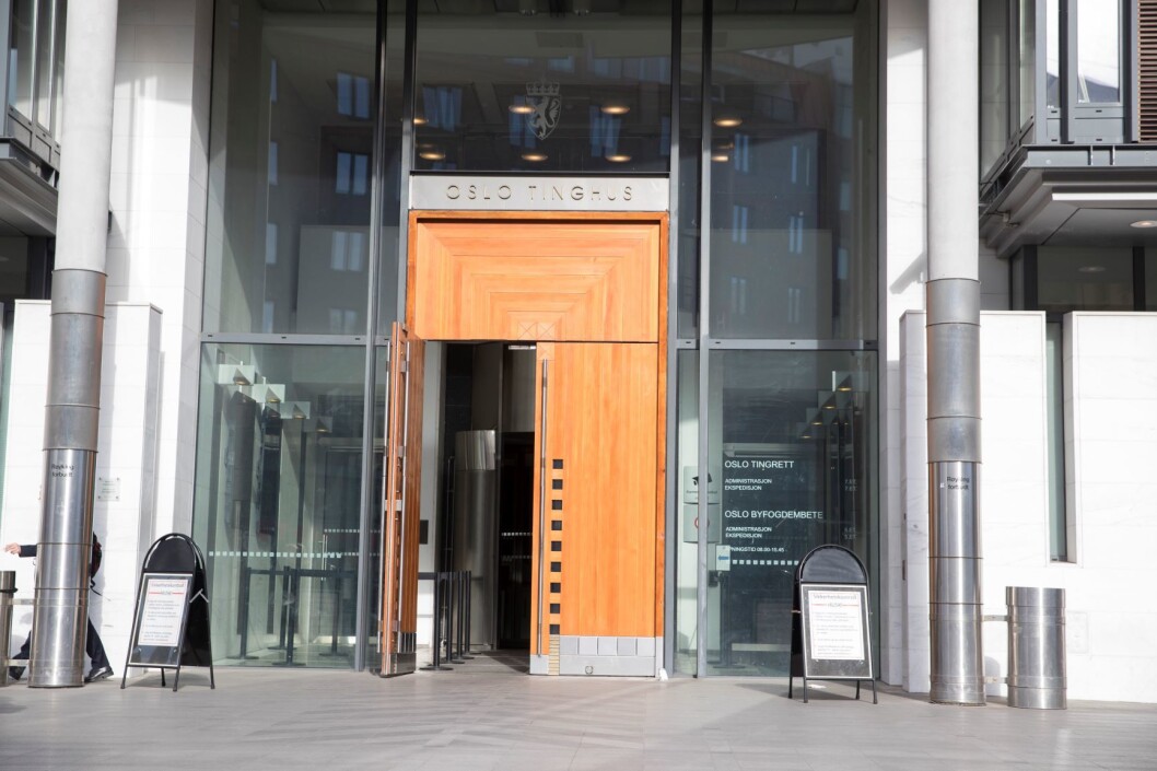 Oslo Tingrett har satt av tre dager til å behandle saken om utpressing. Foto: Terje Pedersen / NTB scanpix Oslo Tingrett har satt av tre dager til å behandle saken om utpressing. Foto: Terje Pedersen / NTB scanpix