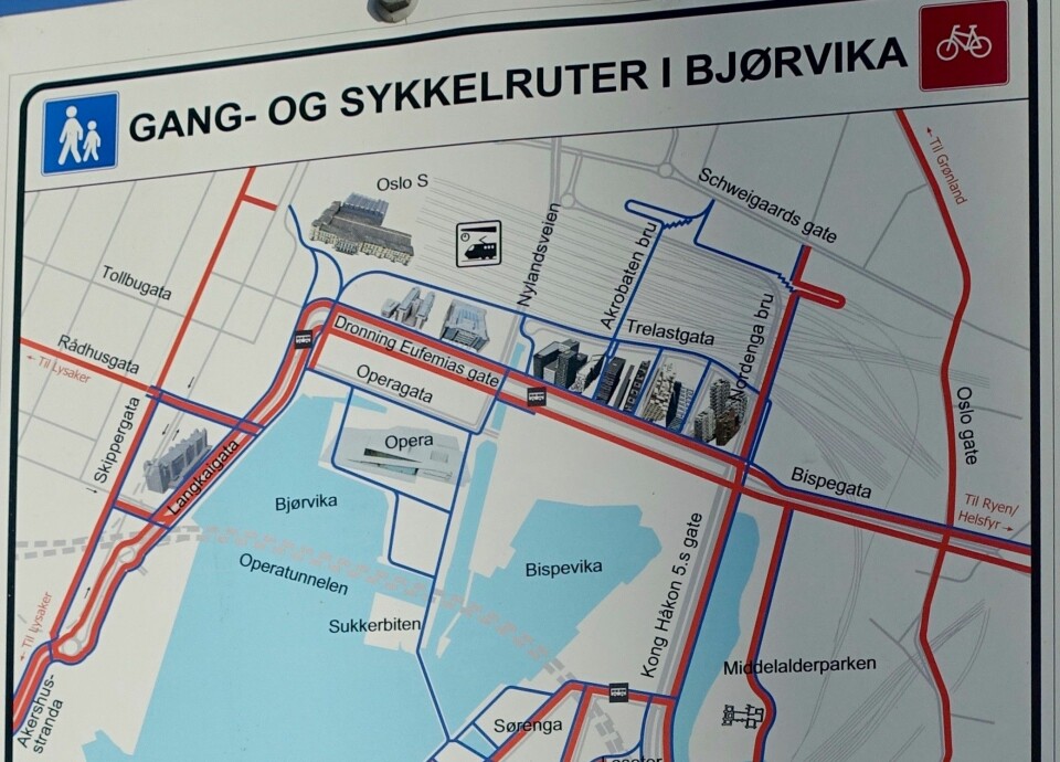 - Etter at MDG kom i byråd har Oslo kommune bygget 15 kilometer hvert år, ti ganger mer enn før. Foto: Wolfmann / Wikimedia Commons