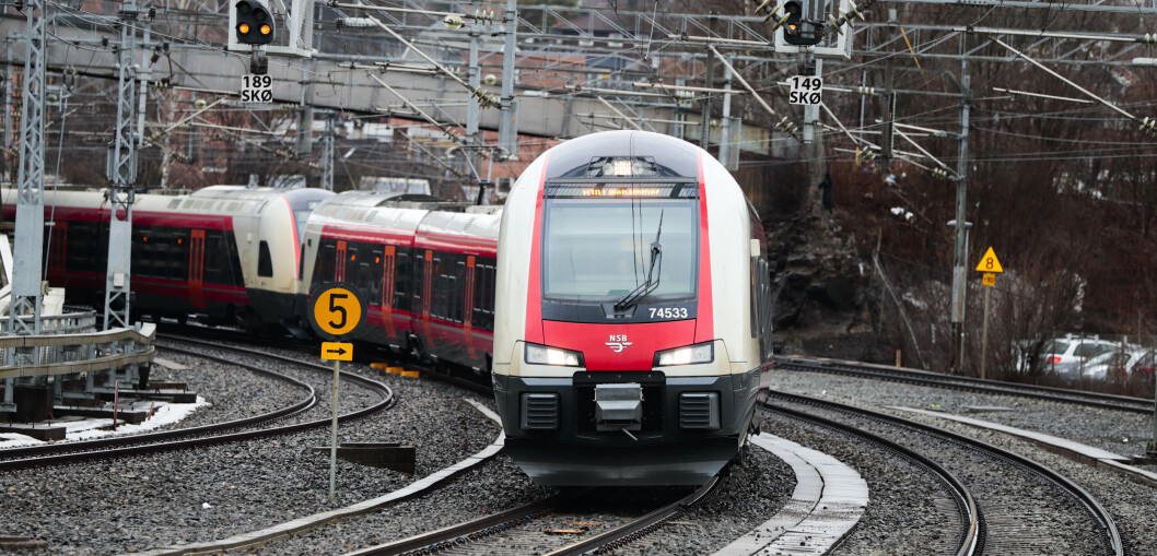 Tog til Lillehammer på Skøyen stasjon i april 2018. Foto: Lise Åserud / NTB scanpix Tog til Lillehammer på Skøyen stasjon i april 2018. Foto: Lise Åserud / NTB scanpix