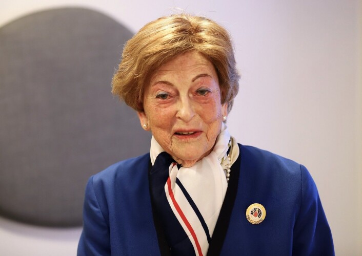 Karin Bergh Jørgensen er Oslo Guideforenings Grand Old Lady med over 60 års innsats å vise til. Foto: André Kjernsli Karin Bergh Jørgensen er Oslo Guideforenings Grand Old Lady med over 60 års innsats å vise til. Foto: André Kjernsli