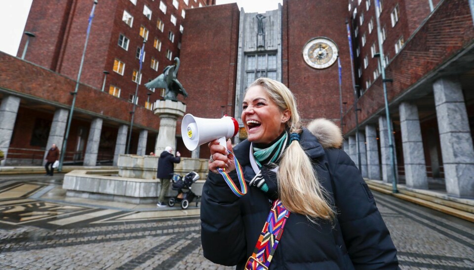 I november 2017 ledet Cecilie Lyngby omlag 4.000 bomaksjonister utenfor Oslo rådhus. Nå har luften gått ut av ballongen.