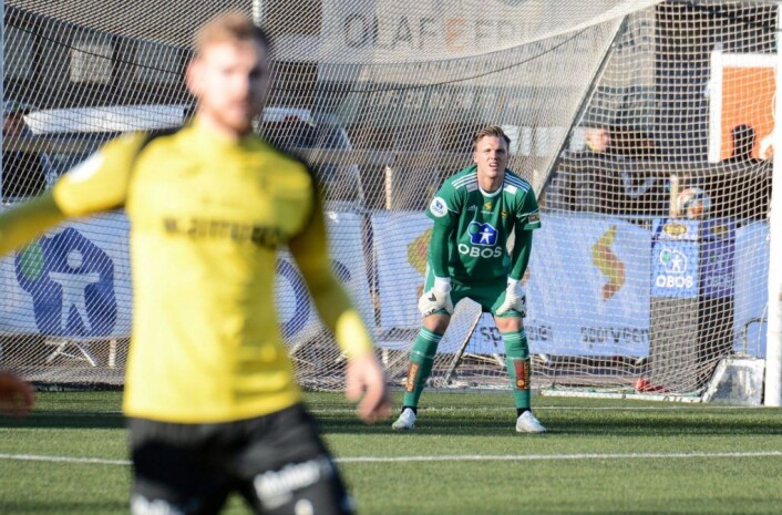 Mange kjente keepere har voktet buret for Skeid. Nå er det Idar Nordby Lysgård som har jobben. Foto: Anders Vindegg Mange kjente keepere har voktet buret for Skeid. Nå er det Idar Nordby Lysgård som har jobben. Foto: Anders Vindegg