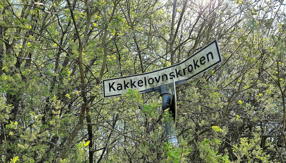 Kakkelovnskroken på Rødtvedt har fått navn etter en kakkelovnsfabrikk som lå på stedet.