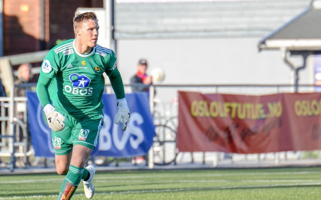 Idar Nordby Lysgård vartet opp med flere gode reaksjonsredninger, men kunne ikke berge Skeid fra 0-1 mot Sandefjord. Foto:Anders Vindegg Idar Nordby Lysgård vartet opp med flere gode reaksjonsredninger, men kunne ikke berge Skeid fra 0-1 mot Sandefjord. Foto:Anders Vindegg