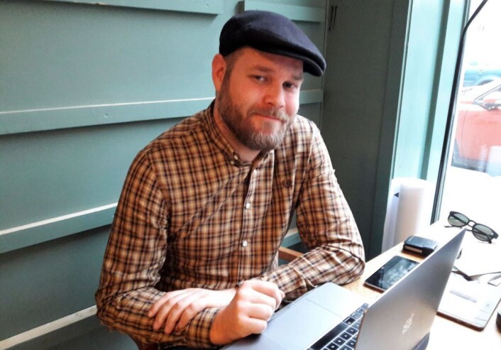 Brage Aronsen er en av grunnleggerne av det relativt nye Arbeidernes antikvariat. Foto: Anders Høilund Brage Aronsen er en av grunnleggerne av det relativt nye Arbeidernes antikvariat. Foto: Anders Høilund
