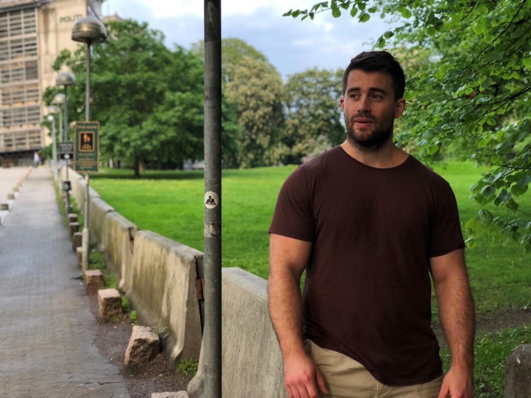 – Noe sånt hadde aldri fått stå på vestkanten, mener APs 2. kandidat til bydelsutvalget, Mats Kvaløy-Bjørbekk. Foto: Agnes Nærland Viljugrein – Noe sånt hadde aldri fått stå på vestkanten, mener APs 2. kandidat til bydelsutvalget, Mats Kvaløy-Bjørbekk. Foto: Agnes Nærland Viljugrein