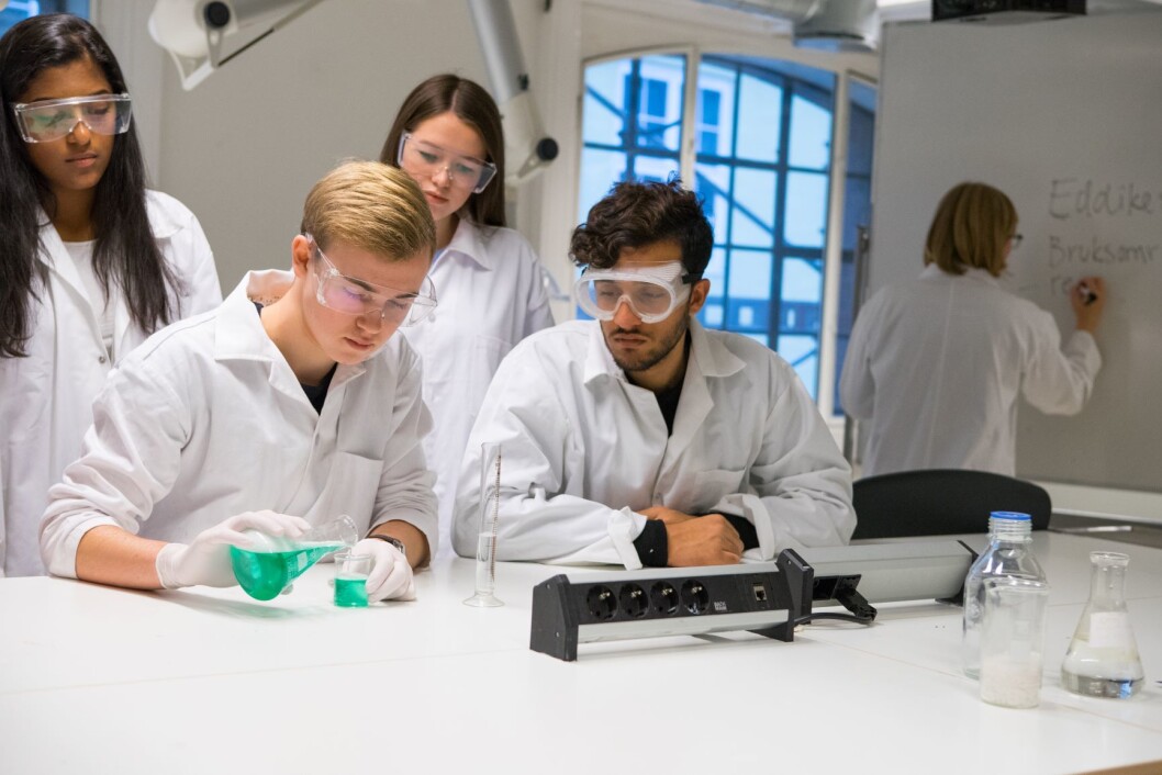 Elevene bør få mer yrkesrettede valgfag, mener skribentene. Det vil skape motivasjon på skolen. Illustrasjonsfoto: Thomas Brun / NTB scanpix Elevene bør få mer yrkesrettede valgfag, mener skribentene. Det vil skape motivasjon på skolen. Illustrasjonsfoto: Thomas Brun / NTB scanpix