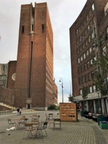 - Det er flaut å vise frem denne plassen til turister. Foto: Liven Sørum - Det er flaut å vise frem denne plassen til turister. Foto: Liven Sørum