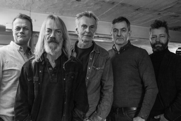 Trond Ingebregtsen i midten, flankert av Leif Ottesen, Lars Aas Hansen, Endre Christiansen og Even Finsrud. Foto: Nicolay Woldsdal / Grappa Musikkforlag Trond Ingebregtsen i midten, flankert av Leif Ottesen, Lars Aas Hansen, Endre Christiansen og Even Finsrud. Foto: Nicolay Woldsdal / Grappa Musikkforlag