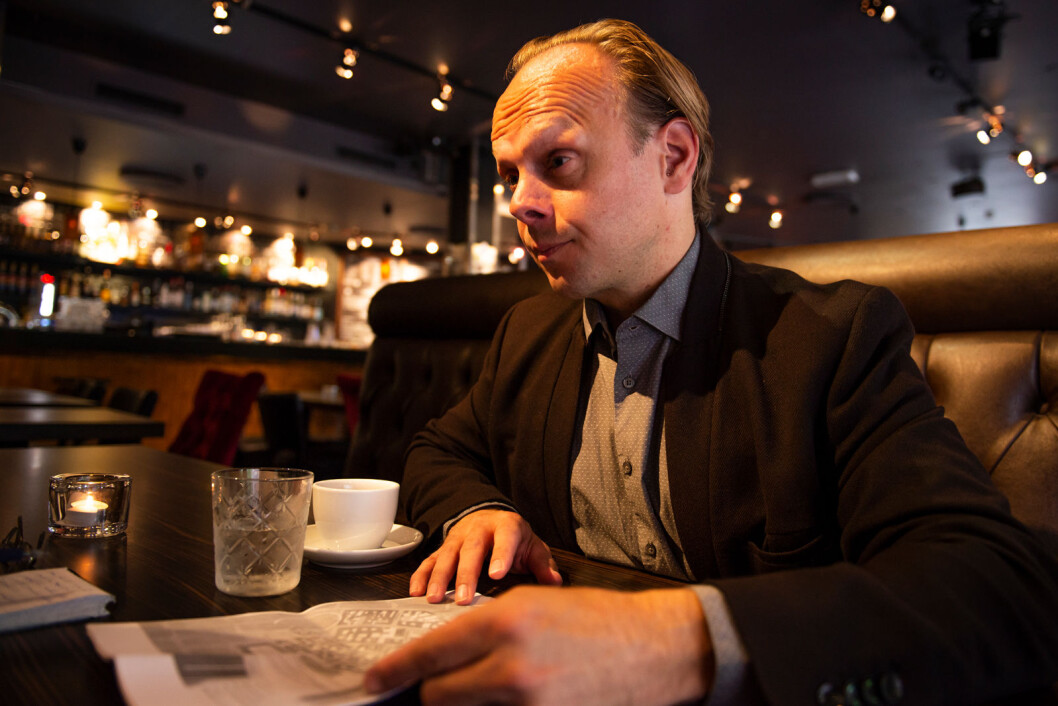 Å lage kart er veldig interessant, og jeg ville med denne boka ta utgangspunkt i kartene når historiene skulle fortelles, sier Geir Tandberg Steigan. Foto: Morten Lauveng Jørgensen Å lage kart er veldig interessant, og jeg ville med denne boka ta utgangspunkt i kartene når historiene skulle fortelles, sier Geir Tandberg Steigan. Foto: Morten Lauveng Jørgensen