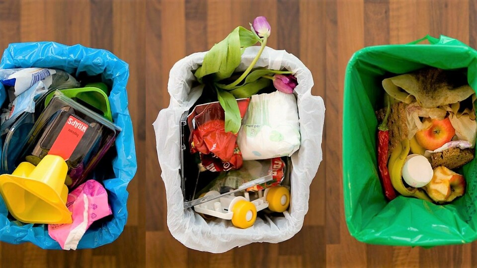 Oslofolk kan bli flinkere til å sortere plasten i blå poser. Det er bra for naturen rundt oss. Foto: Renovasjonsetaten, Oslo kommune