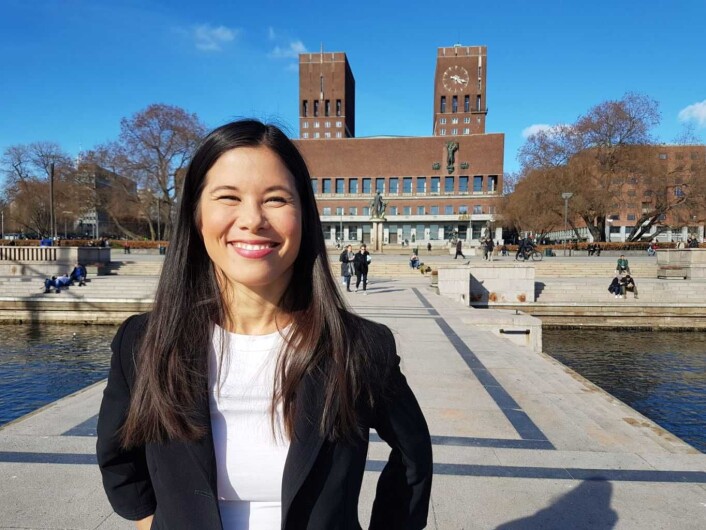 Miljøpartiet de Grønne kan få inn rekordmange representanter i bystyret til høsten. Her ved byråd Lan Marie Nguyen Berg. Foto: Stian Bjørnøy/MDG Miljøpartiet de Grønne kan få inn rekordmange representanter i bystyret til høsten. Her ved byråd Lan Marie Nguyen Berg. Foto: Stian Bjørnøy/MDG