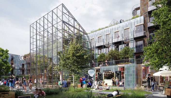 Recipe for future living. Illustrasjon: Mad arkitekter Recipe for future living. Illustrasjon: Mad arkitekter