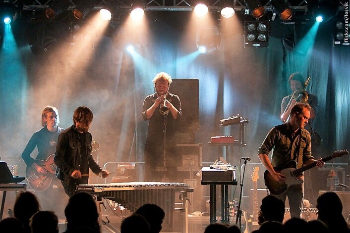 Norske Jaga Jazzist er et av bandene som skape festivalstemning i Sofienbergpaken denne helga. Foto: Ole-Kristian Losvik/Festspillene i Nord-Norge Norske Jaga Jazzist er et av bandene som skape festivalstemning i Sofienbergpaken denne helga. Foto: Ole-Kristian Losvik/Festspillene i Nord-Norge