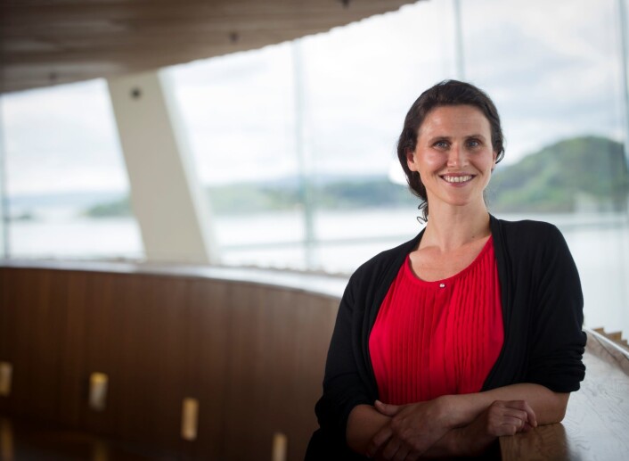 Ballettsjef Ingrid Lorentzen synes det er storveis med en ekte feiring av kjærligheten på Operaen. Foto: Erik Berg Ballettsjef Ingrid Lorentzen synes det er storveis med en ekte feiring av kjærligheten på Operaen. Foto: Erik Berg