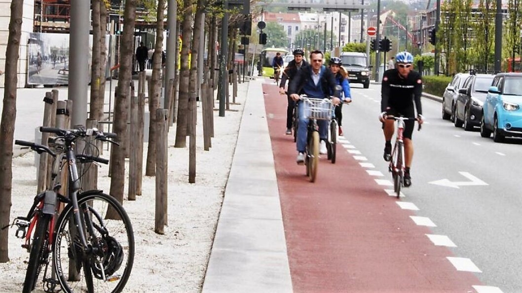 Dronning Eufemias gate blir tilrettelagt for syklister. Men la ikke dette gå utover trærne, mener skribenten. Foto: Oslo kommune Dronning Eufemias gate blir tilrettelagt for syklister. Men la ikke dette gå utover trærne, mener skribenten. Foto: Oslo kommune