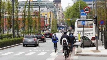 Dronning Eufemias gate er en grønn by-aveny med et stort mangfold av trær. Foto: Oslo kommune Dronning Eufemias gate er en grønn by-aveny med et stort mangfold av trær. Foto: Oslo kommune