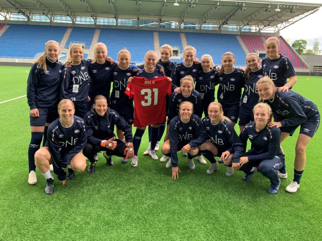 Vålerenga-jentene kan gjede seg over å få danske Jack Majgaard Jensen som ny hovedtrener neste sesong. Foto: Jens August Dalsegg / Vålerenga fotball Vålerenga-jentene kan gjede seg over å få danske Jack Majgaard Jensen som ny hovedtrener neste sesong. Foto: Jens August Dalsegg / Vålerenga fotball