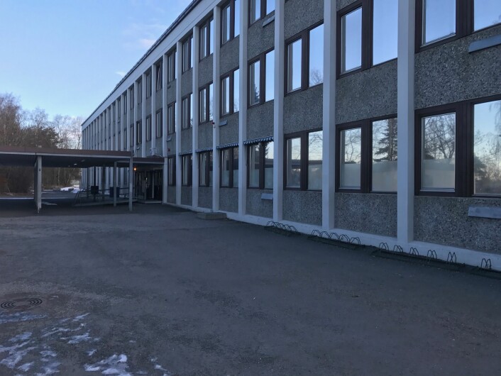 Skolegården på Brannfjell skole trengte sårt en fornying. Foto: Christiane Jöhnk