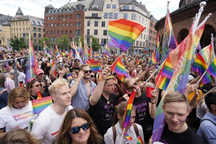 Oslo pride 2019. Foto: Fredrik Hagen / NTB scanpix Oslo pride 2019. Foto: Fredrik Hagen / NTB scanpix