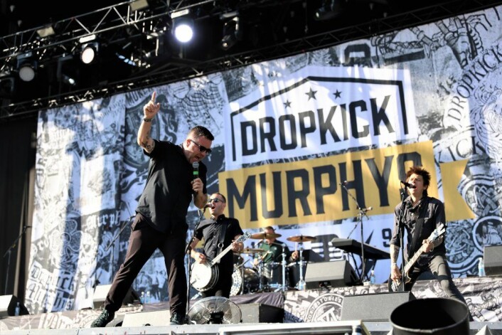 Ingen spiller hardere irsk folkrock enn Dropkick Murphys. Foto: André Kjernsli